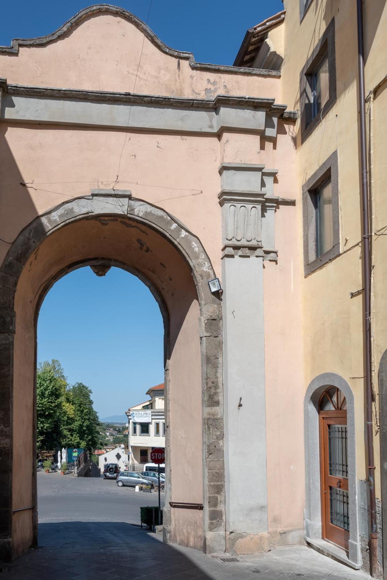 Palazzo Ricca Guarducci Piano Terra Apartment Монтефиасконе Екстериор снимка